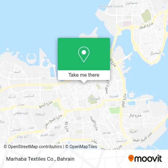 Marhaba Textiles Co. map