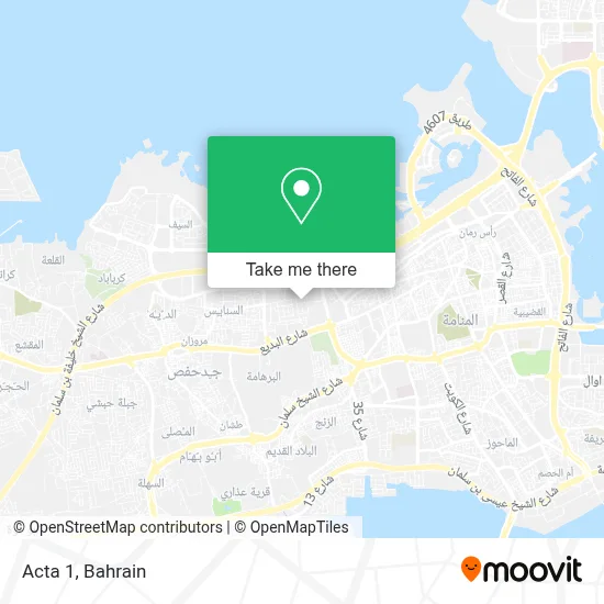 Acta 1 map