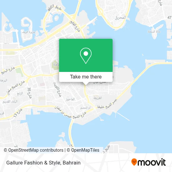 Gallure Fashion & Style map