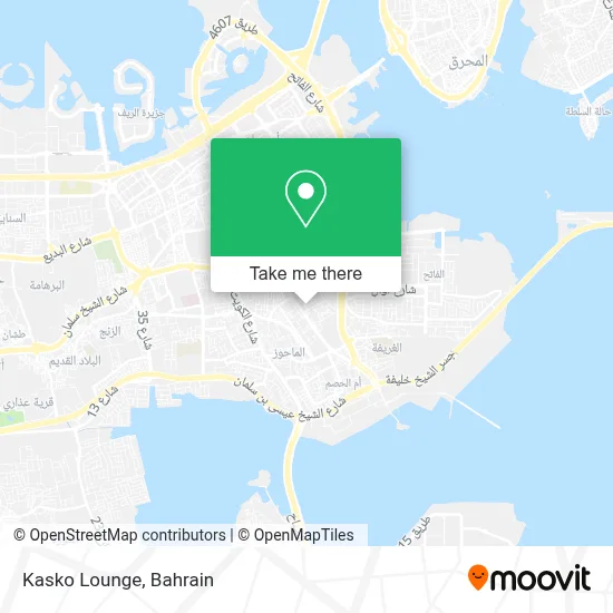 Kasko Lounge map