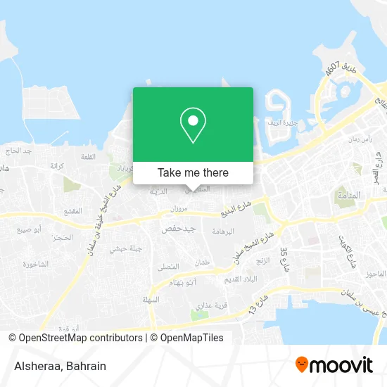 Alsheraa map