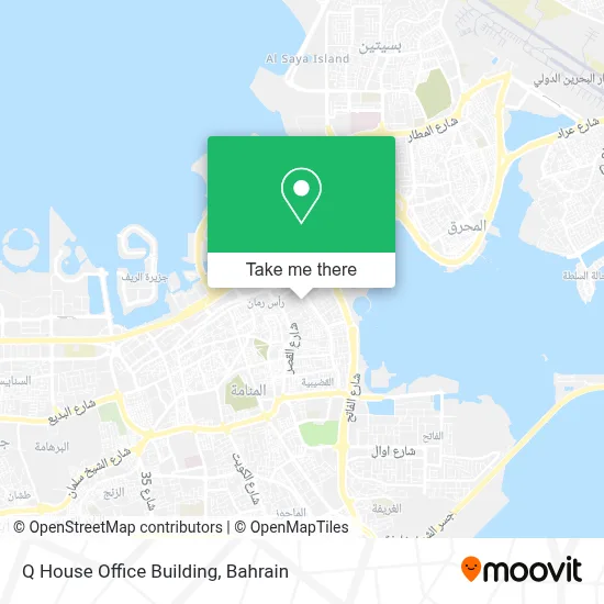 Q House Office Building map