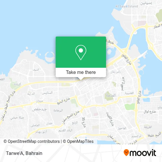 Tarwe'A map