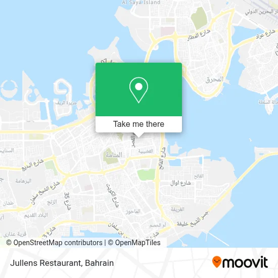 Jullens Restaurant map