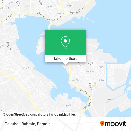 Paintball Bahrain map