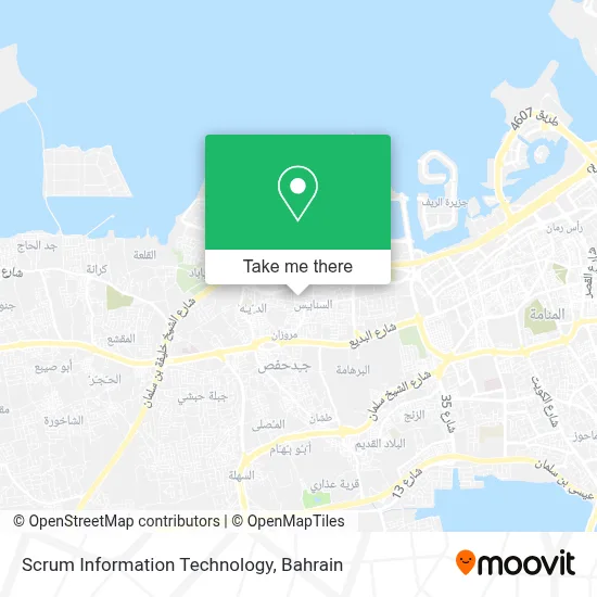 Scrum Information Technology map
