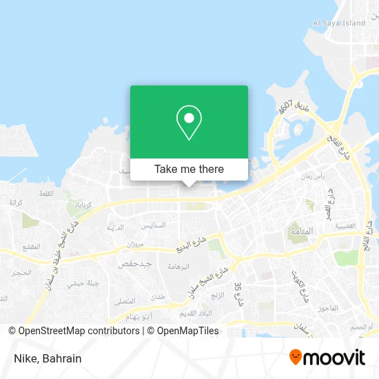 Nike map