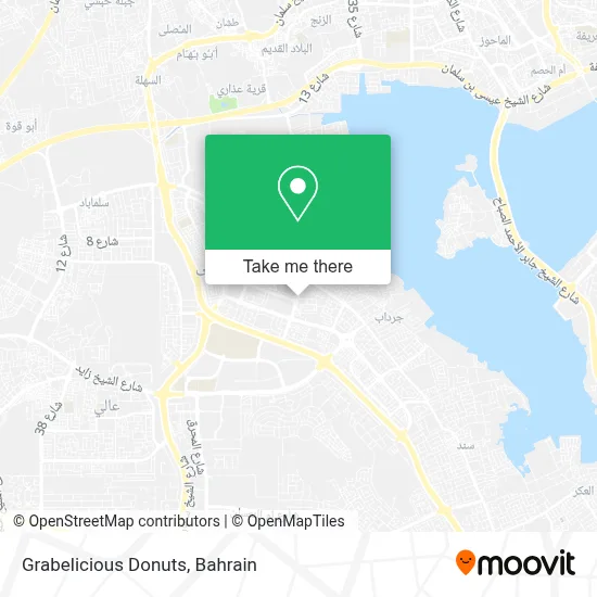 Grabelicious Donuts map