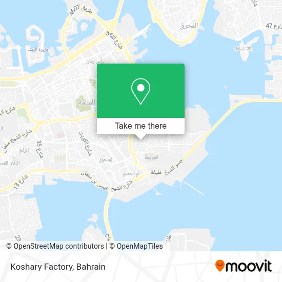 Koshary Factory map