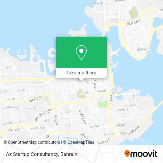 Az Startup Consultancy map