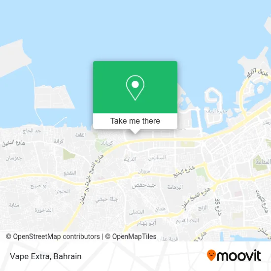 Vape Extra map