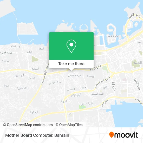 Mother Board Computer map