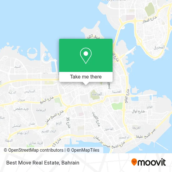 Best Move Real Estate map