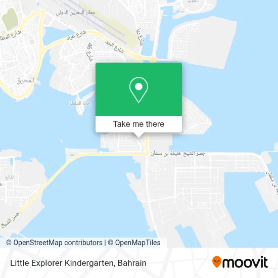 Little Explorer Kindergarten map