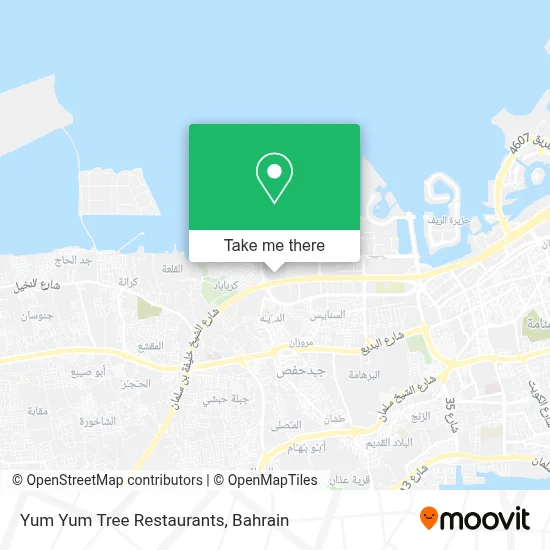Yum Yum Tree Restaurants map