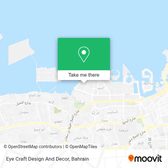 Eye Craft Design And Decor map
