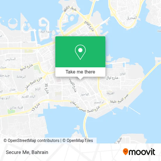 Secure Me map