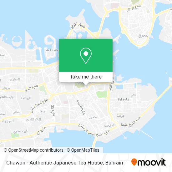 Chawan - Authentic Japanese Tea House map