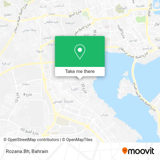 Rozana.Bh map