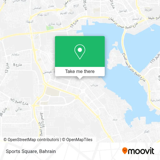 Sports Square map
