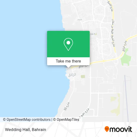 Wedding Hall map