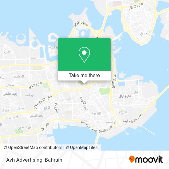 Avh Advertising map