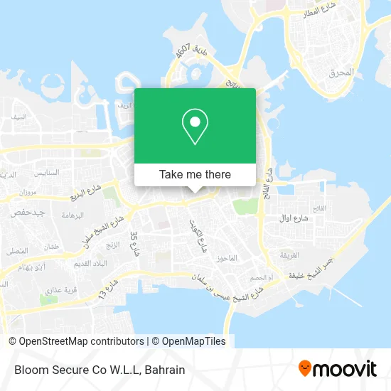 Bloom Secure Co W.L.L map