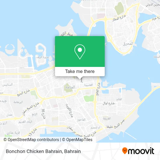 Bonchon Chicken Bahrain map