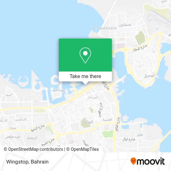 Wingstop map
