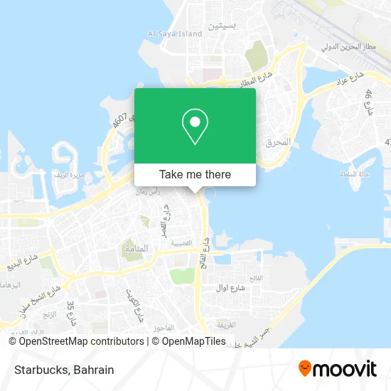 Starbucks map