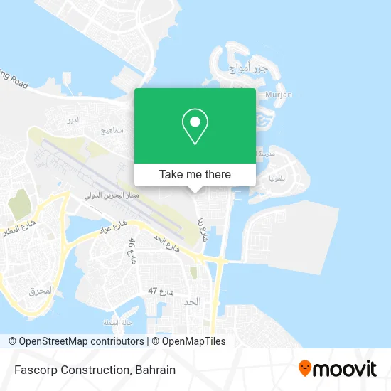 Fascorp Construction map