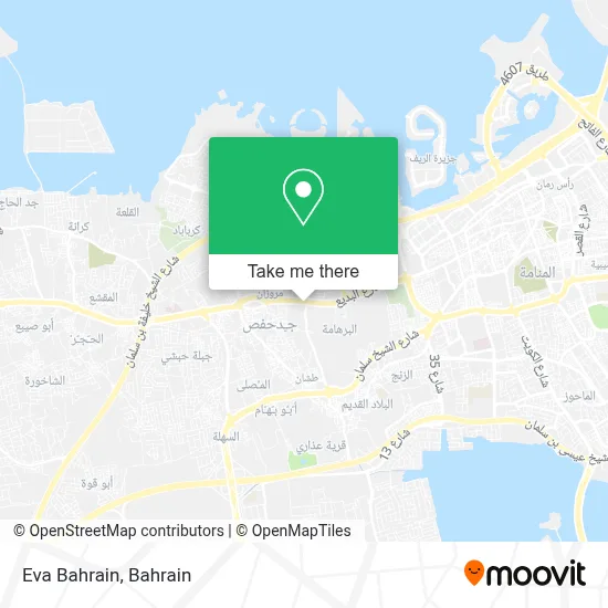 Eva Bahrain map