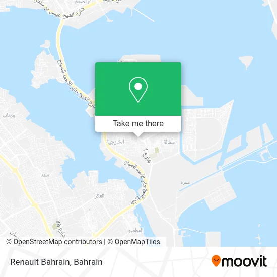 Renault Bahrain map