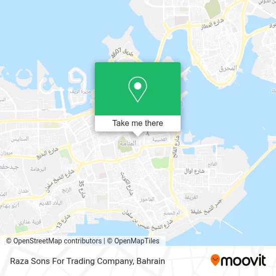 Raza Sons For Trading Company map