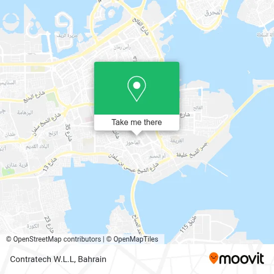 Contratech W.L.L map