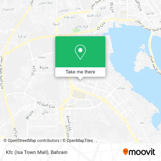 Kfc (Isa Town Mall) map