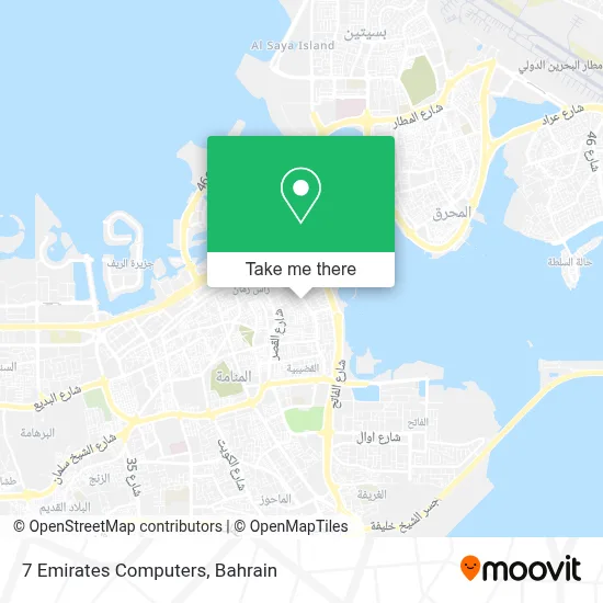 7 Emirates Computers map