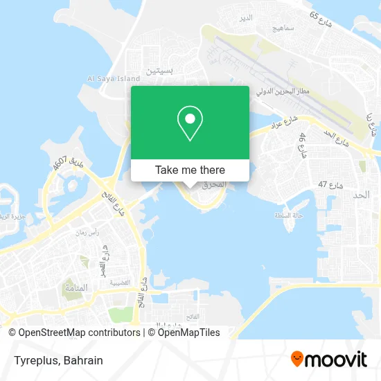 Tyreplus map