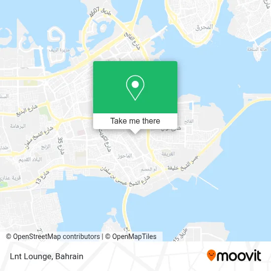 Lnt Lounge map