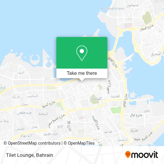 Tilet Lounge map