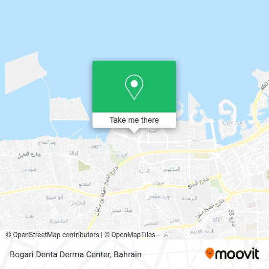 Bogari Denta Derma Center map