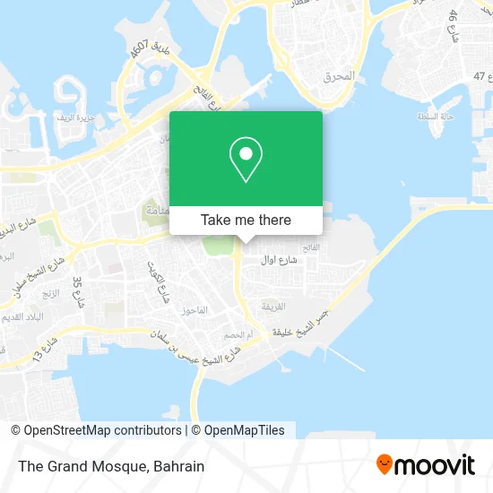 The Grand Mosque map