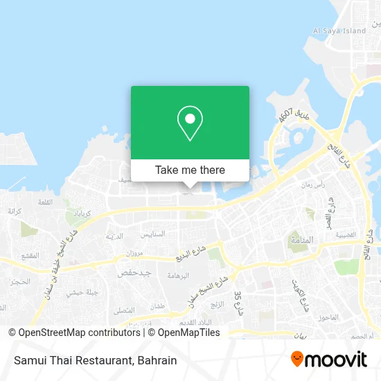 Samui Thai Restaurant map