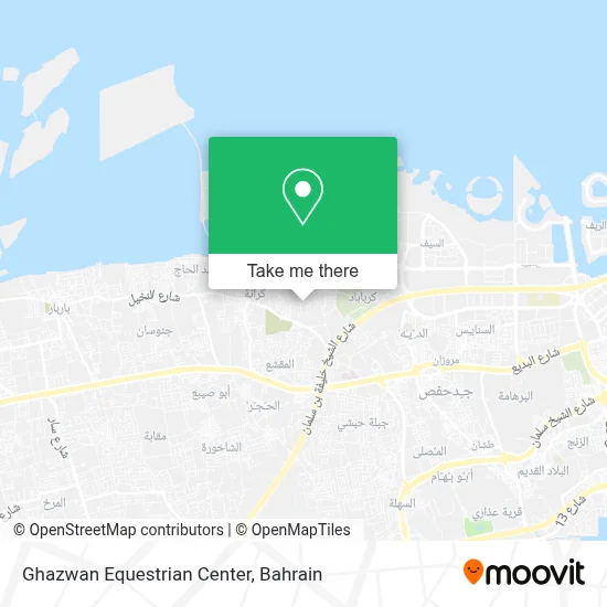 Ghazwan Equestrian Center map