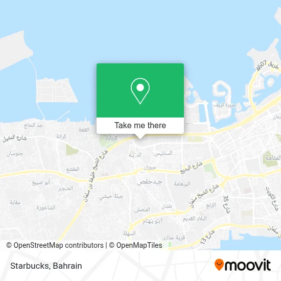 Starbucks map