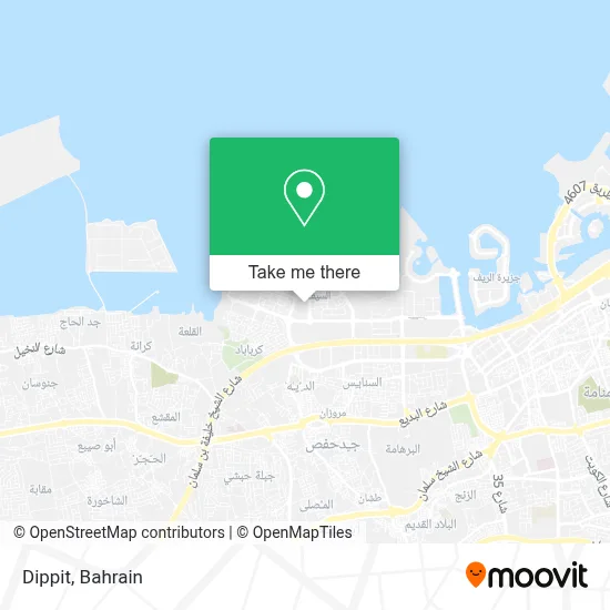 Dippit map