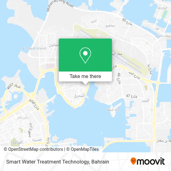 Smart Water Treatment Technology map