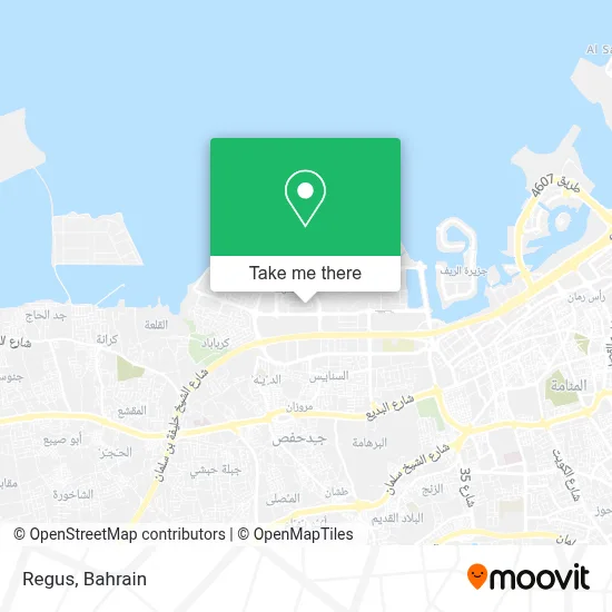 Regus map