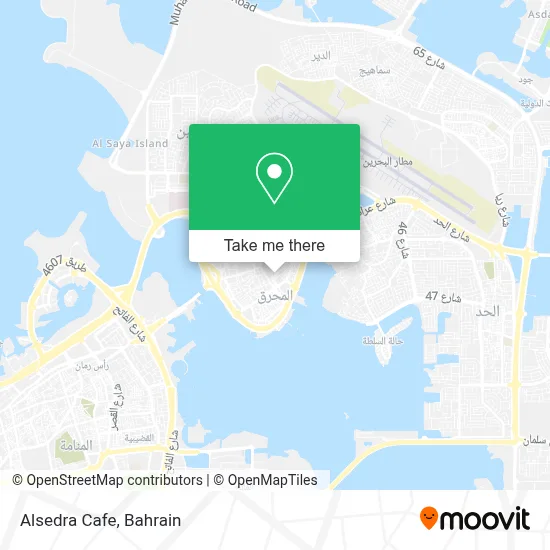 Alsedra Cafe map
