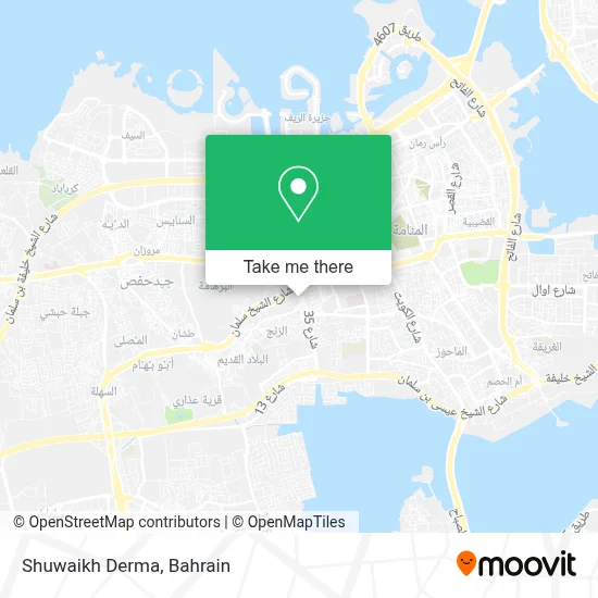 Shuwaikh Derma map